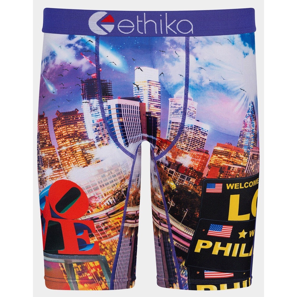 ETHIKA The Staple Philly Love Mens Boxer Briefs